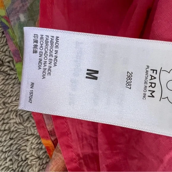 Farm Rio Fruit Brush Mini Dress - Picture 9 of 10